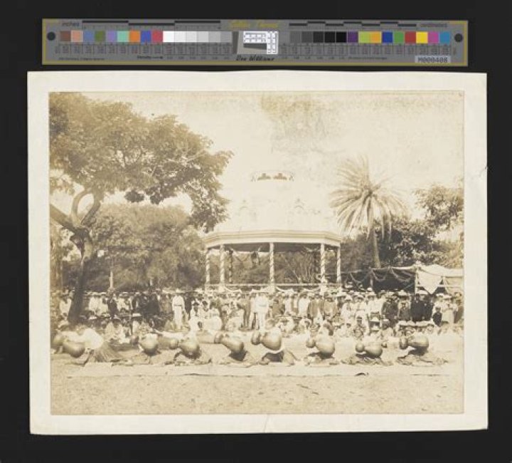 1885 Photo Of Hawaiians