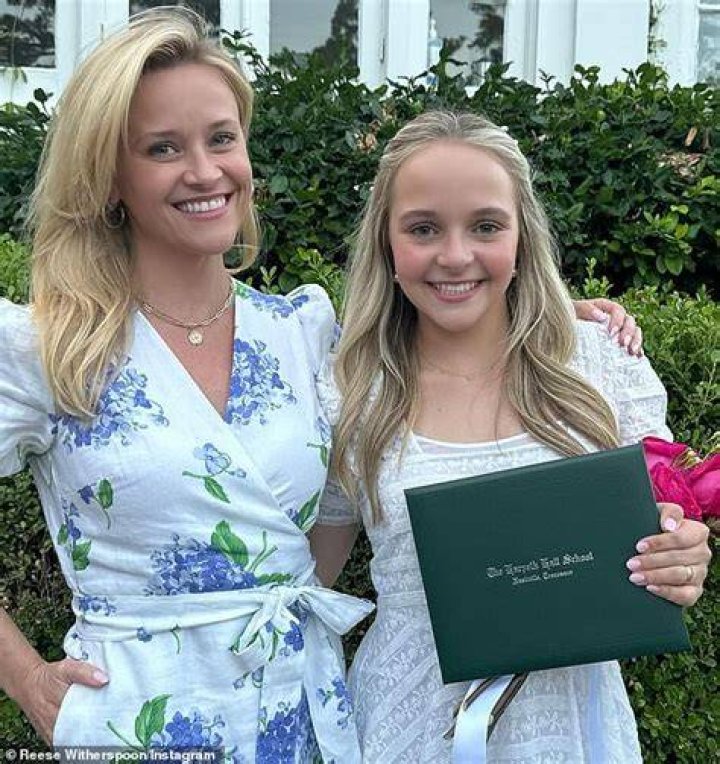 Abby James Witherspoon and her mom