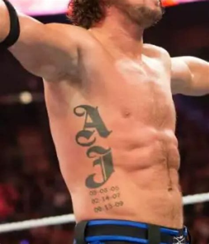 AJ Bunker tattoos