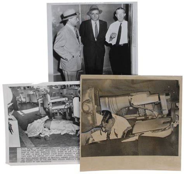 Albert Anastasia Crime Scene