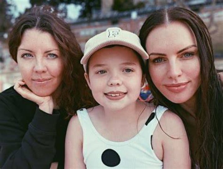 Alex Pike with her best friend Georgia and her daughter Frankie