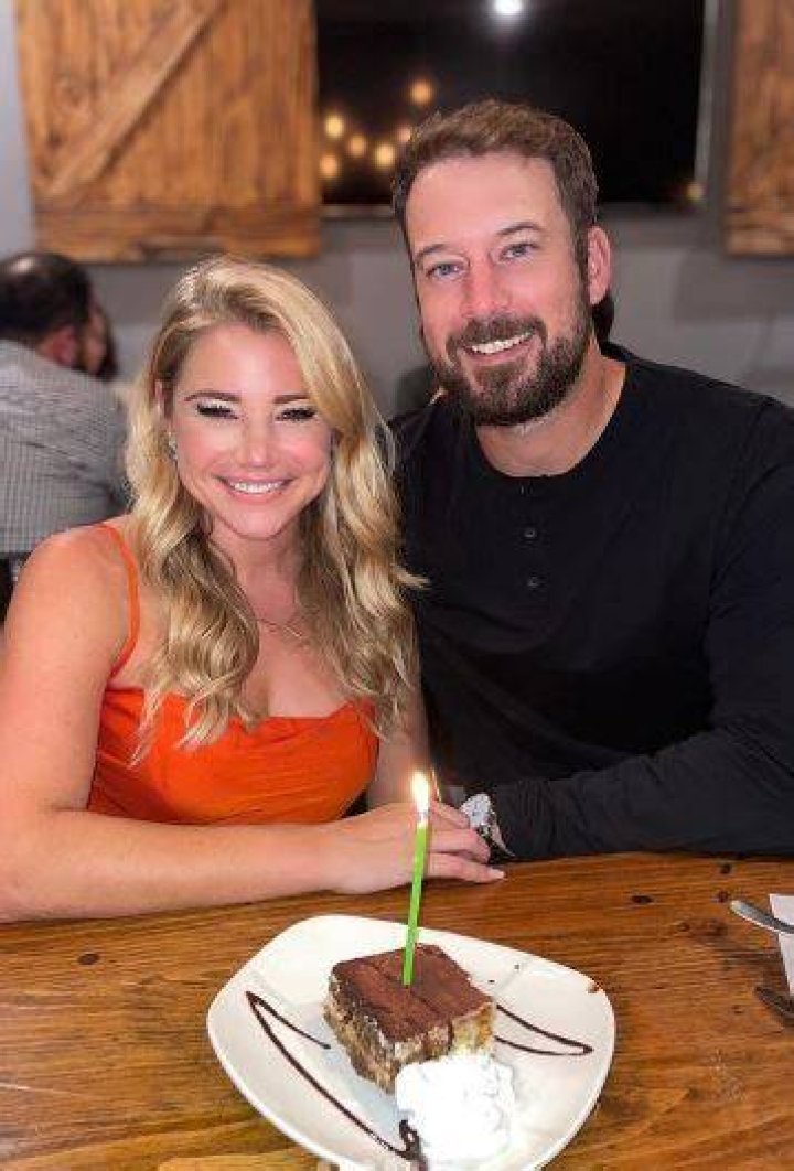 Amanda Pflugrad with her boyfriend