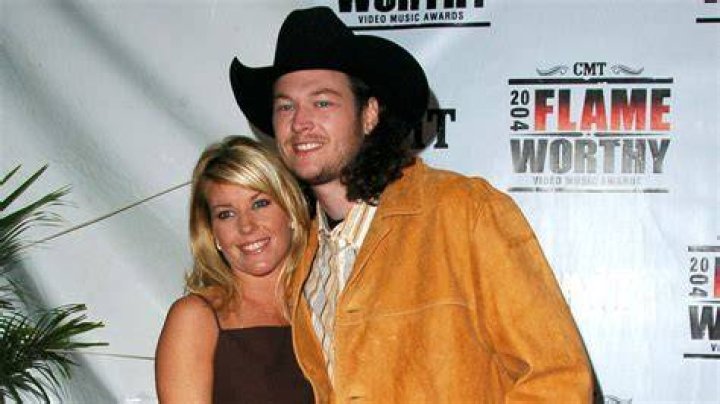 An old photo of Kaynette Williams with her former spouse Blake Shelton