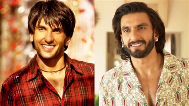 An old photo of Ranveer with his friends