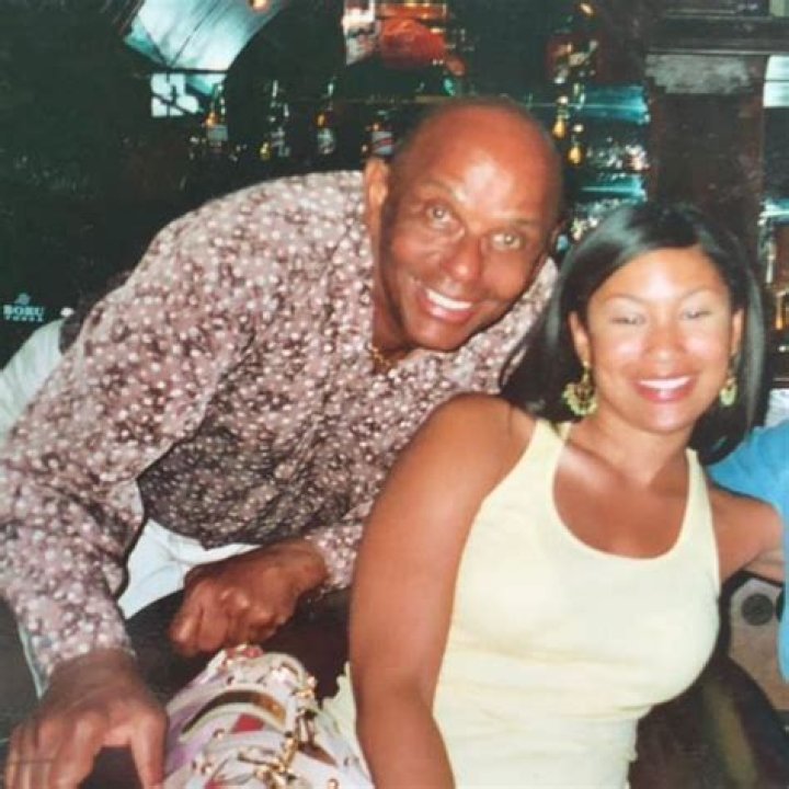 Anansa with her dad Danny Sims