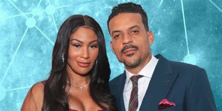Anansa with her partner Matt Barnes
