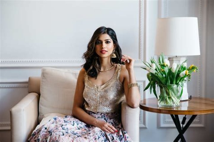 Arshia Moorjani with her husband