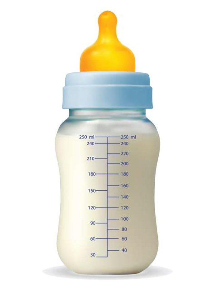 Baby On A Big Bottle