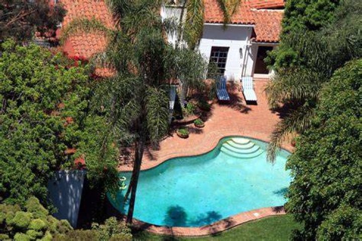 Backyard Of Marilyn Monroe's House
