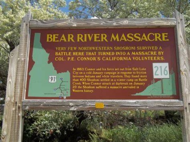 Bear River Massacre Location