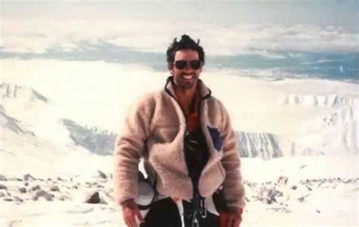 Beck Weathers During A Climb
