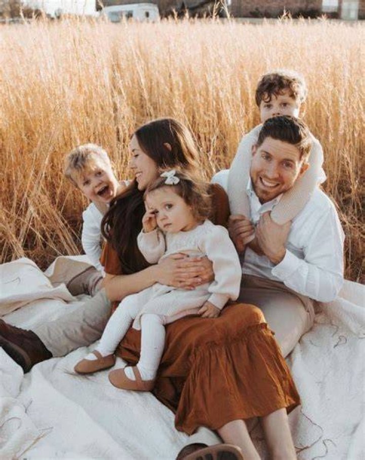 Ben Seewald with his family