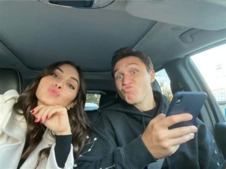Benedetta Quagli with her boyfriend Federico Chiesa