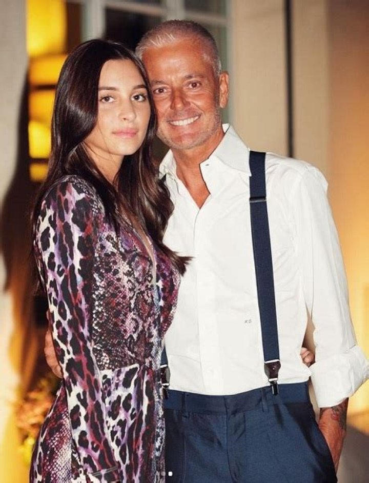 Benedetta Quagli with her father Federico Quagli