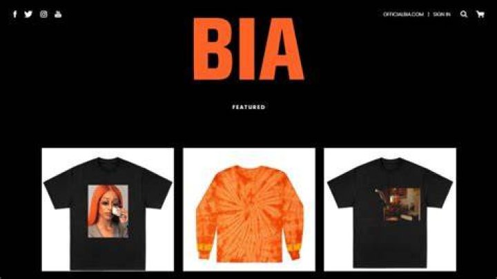 Bia Rapper merchandise