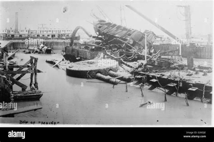 Bow Of The USS Maine