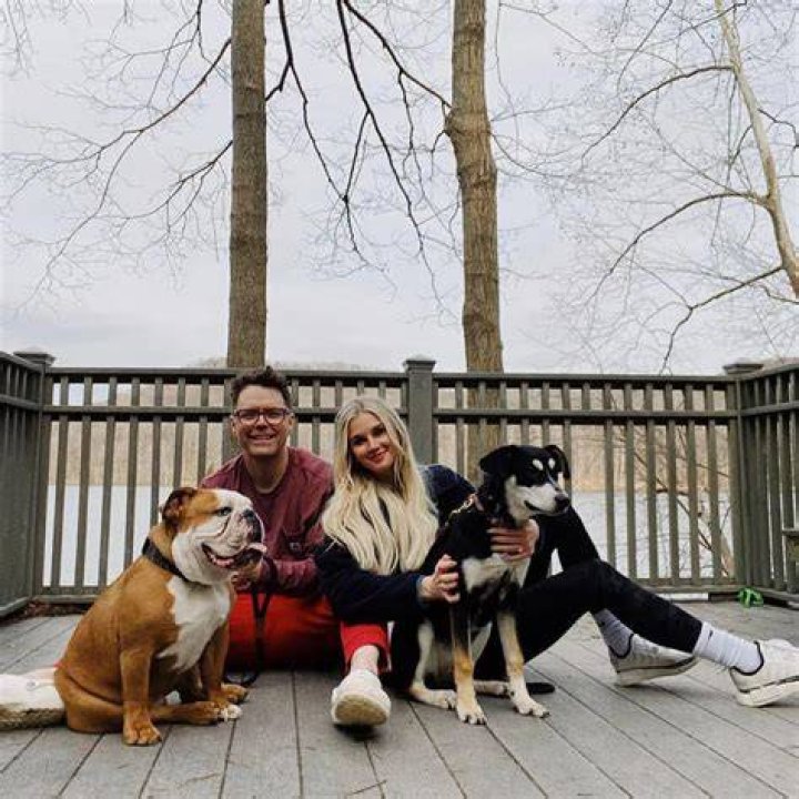Caitlin Parker with her pet dog