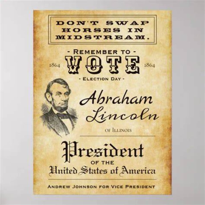 Campaign Poster For Abraham Lincoln