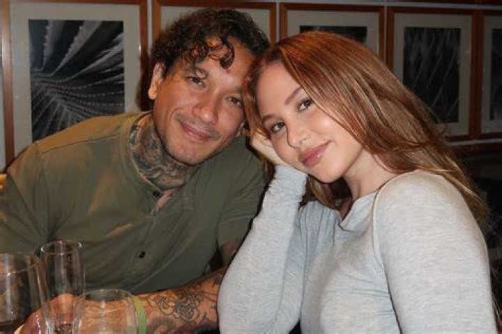 Catherine Paiz with her spouse