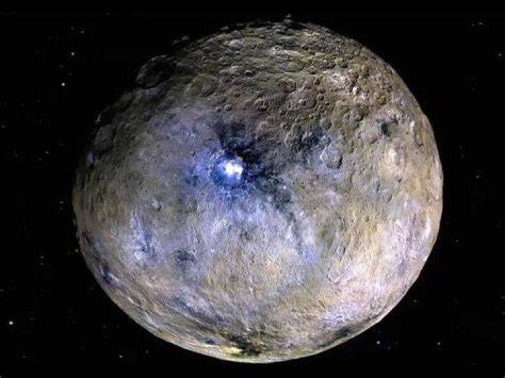 Ceres Dwarf Planet Rendering