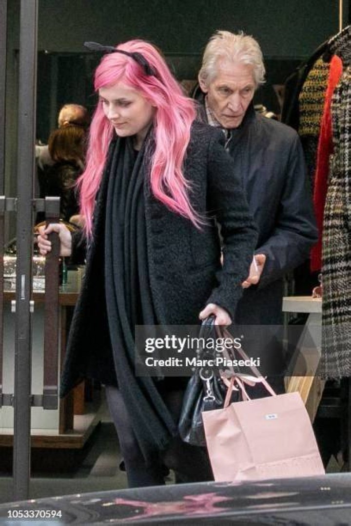 Charlotte Watts and Charlie Watts
