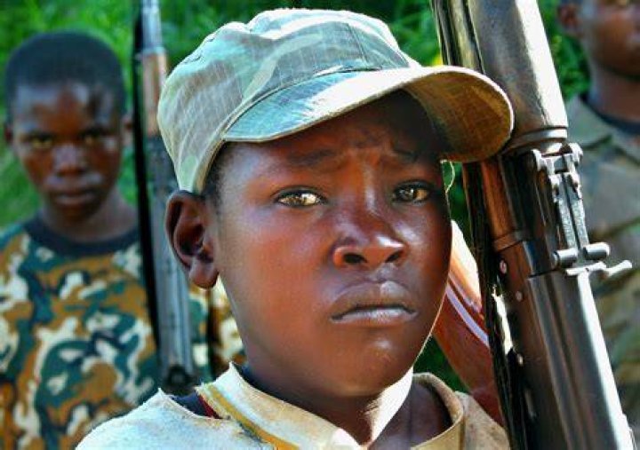 Child Soldier During Civil War