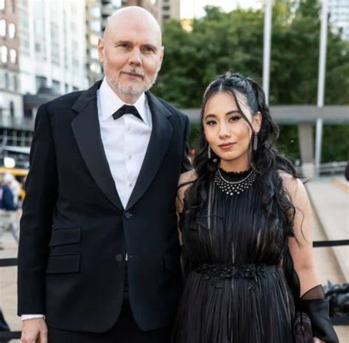 Chloe Mendel with her husband Billy Corgan