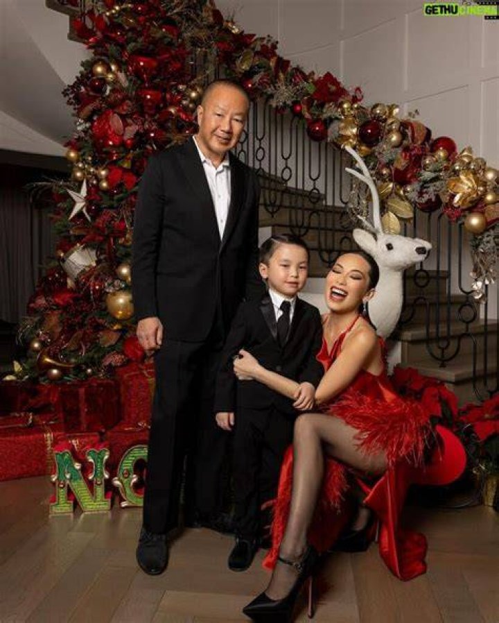 Christine Chiu celebrates christmas