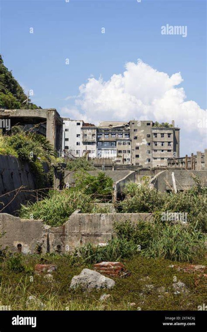Coal Factory On Gunkanjima