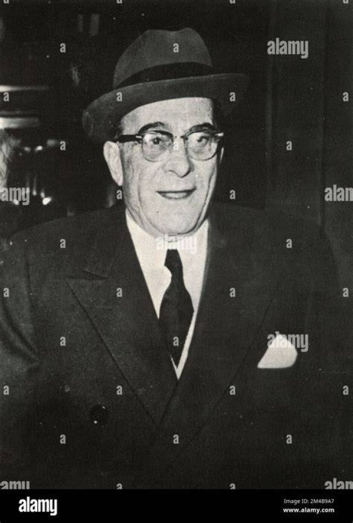 Colorized Photo Of Vito Genovese