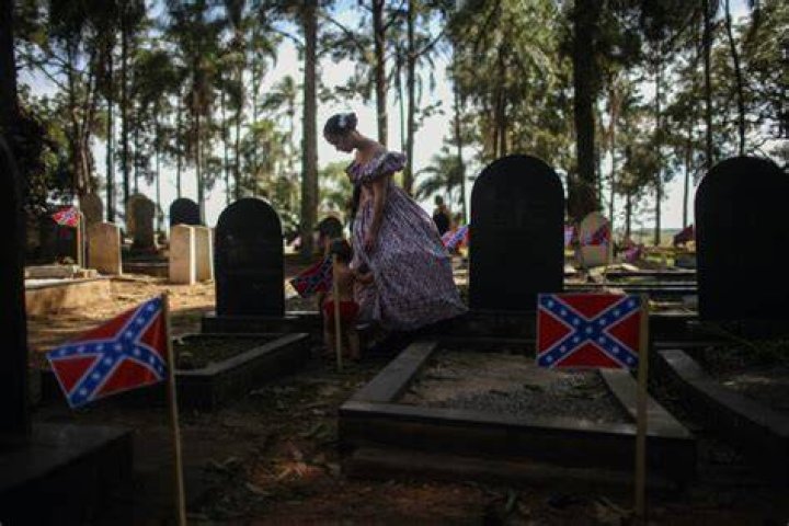Confederate Graveyard In Brazil