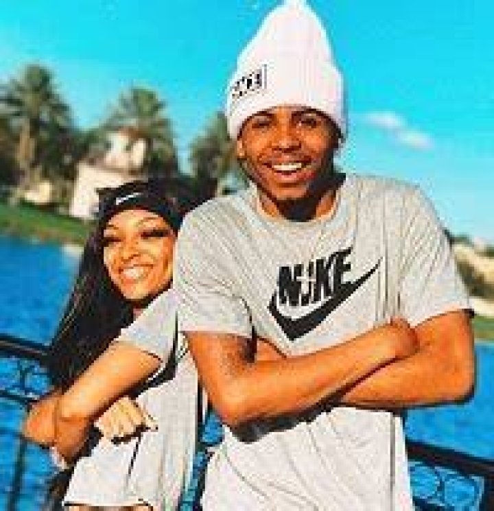 Damaury Mikula with his girlfriend Benet Tyson