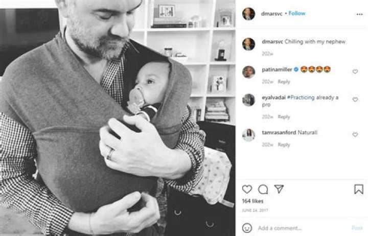 David Mars with his nephew