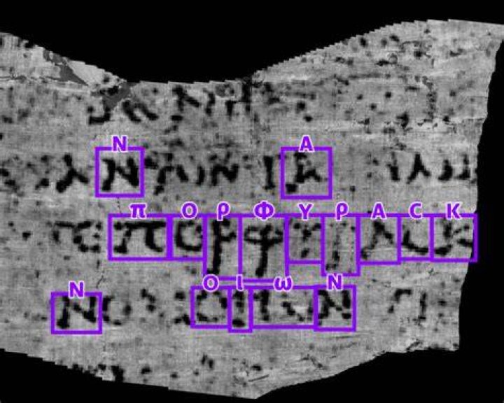Decipher The Vesuvius Scrolls