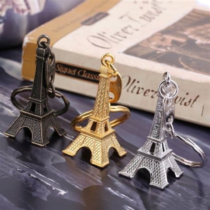 Eiffel Tower Keychain