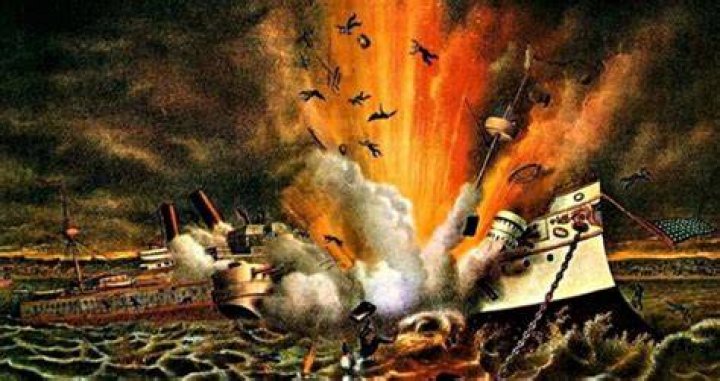 Explosion Of The USS Maine