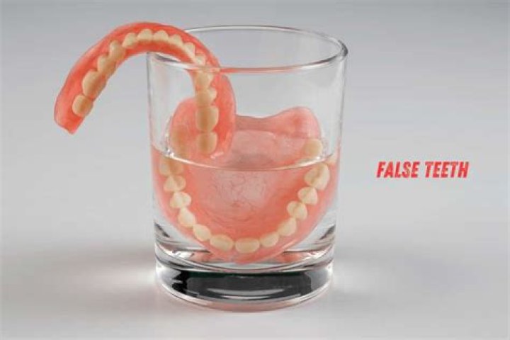 False Teeth In Stomach