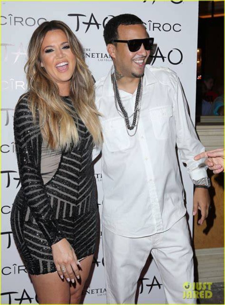 French Montana Kourtney Kardashian dancing 40th birthday party