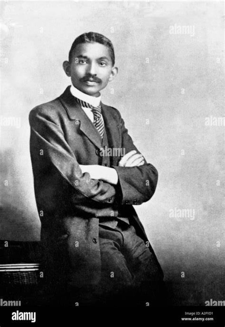Gandhi In A Suit