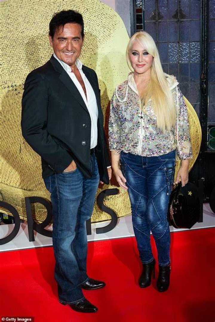 Geraldine Larrosa with her ex-husband Carlos Marín