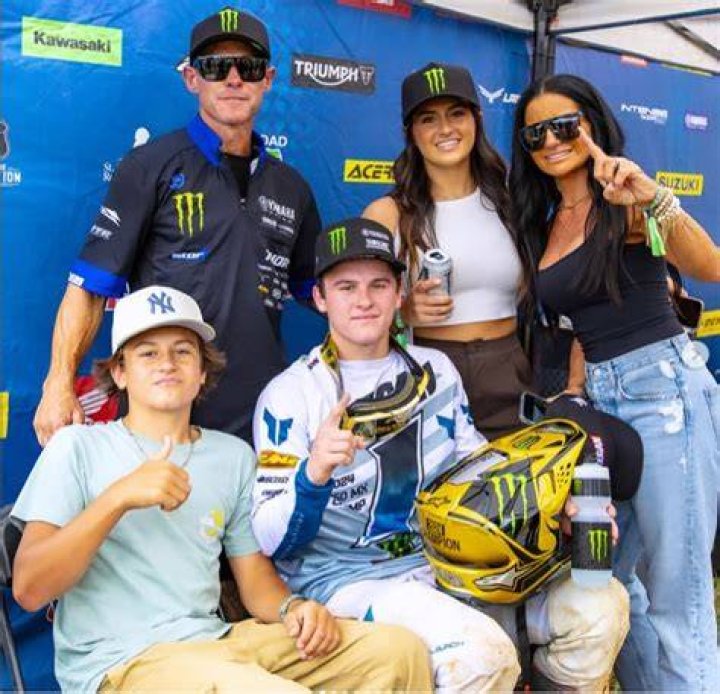 Haiden with his family