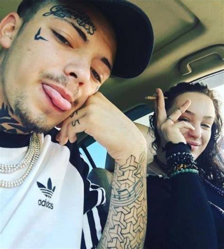 Hannah Daughtry with her best friend