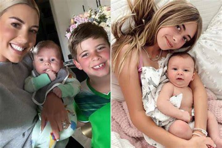 Heather with her step-kids Taylor El Moussa and Brayden El Moussa