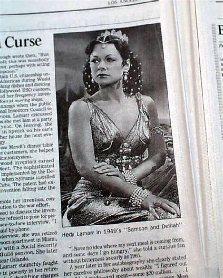 Hedy Lamarr Cause Of Death