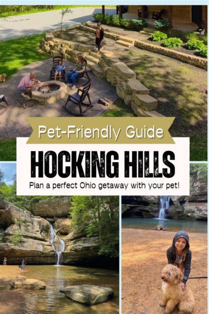 Hocking with her pet dog