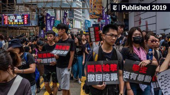 Hong Kong Protests From Above