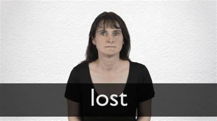 How to pronounce lost