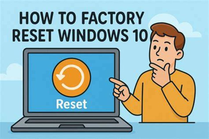 How to reset a school computer