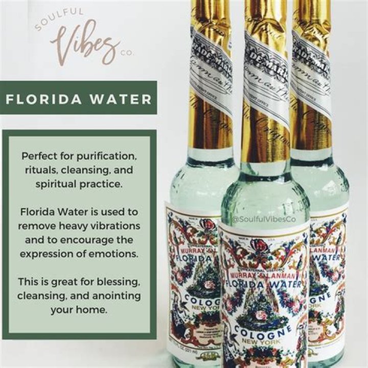 How to use florida water