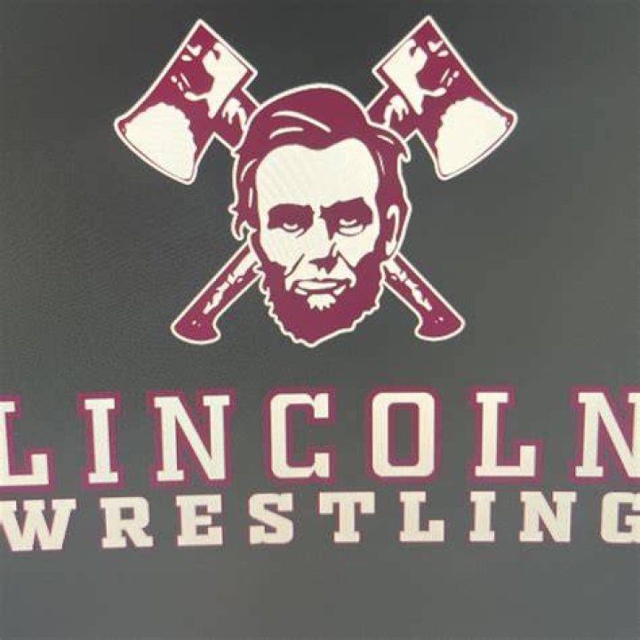 Illustration Of Lincoln Wrestling